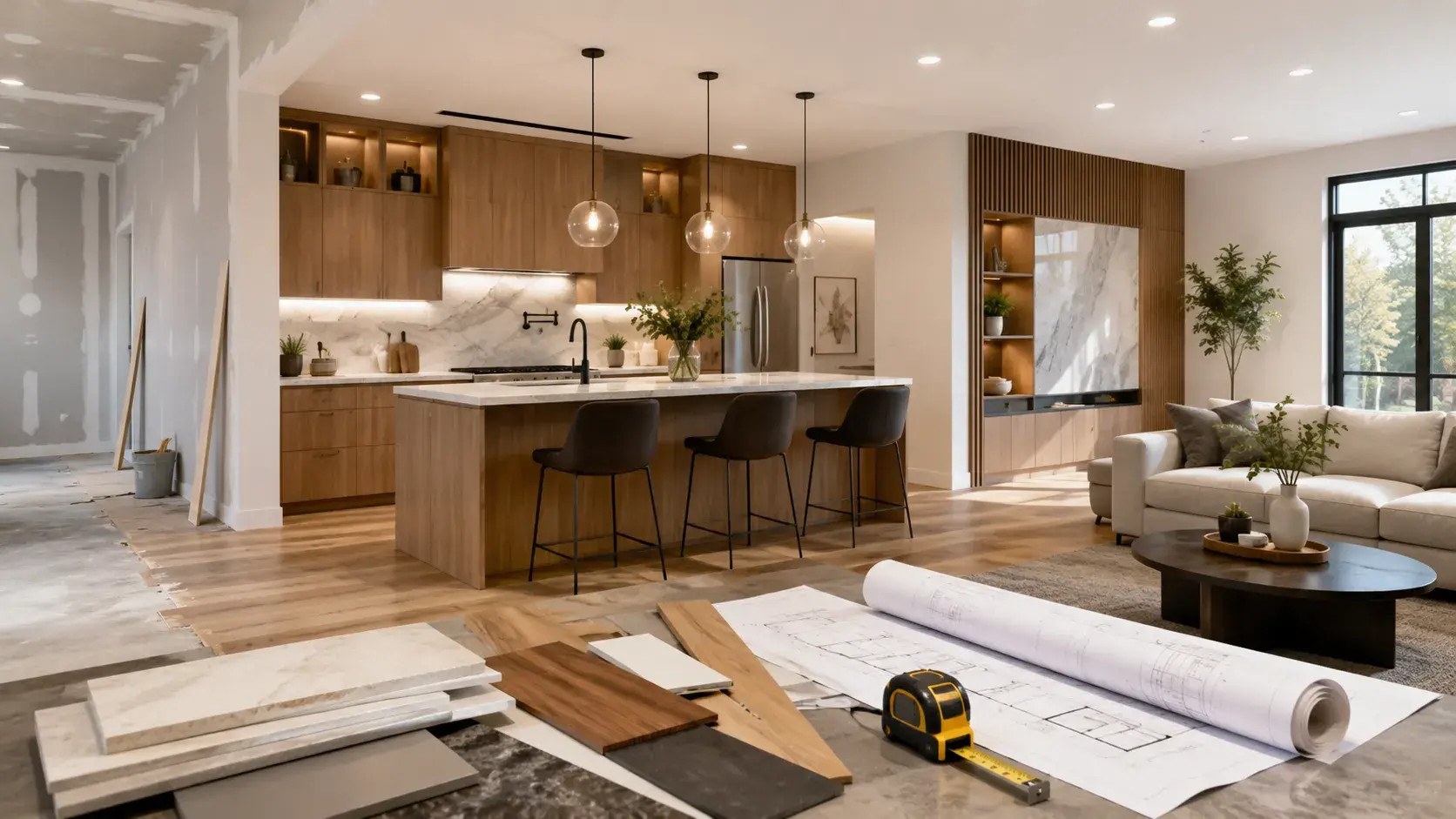 Remodelación integral de espacios interiores